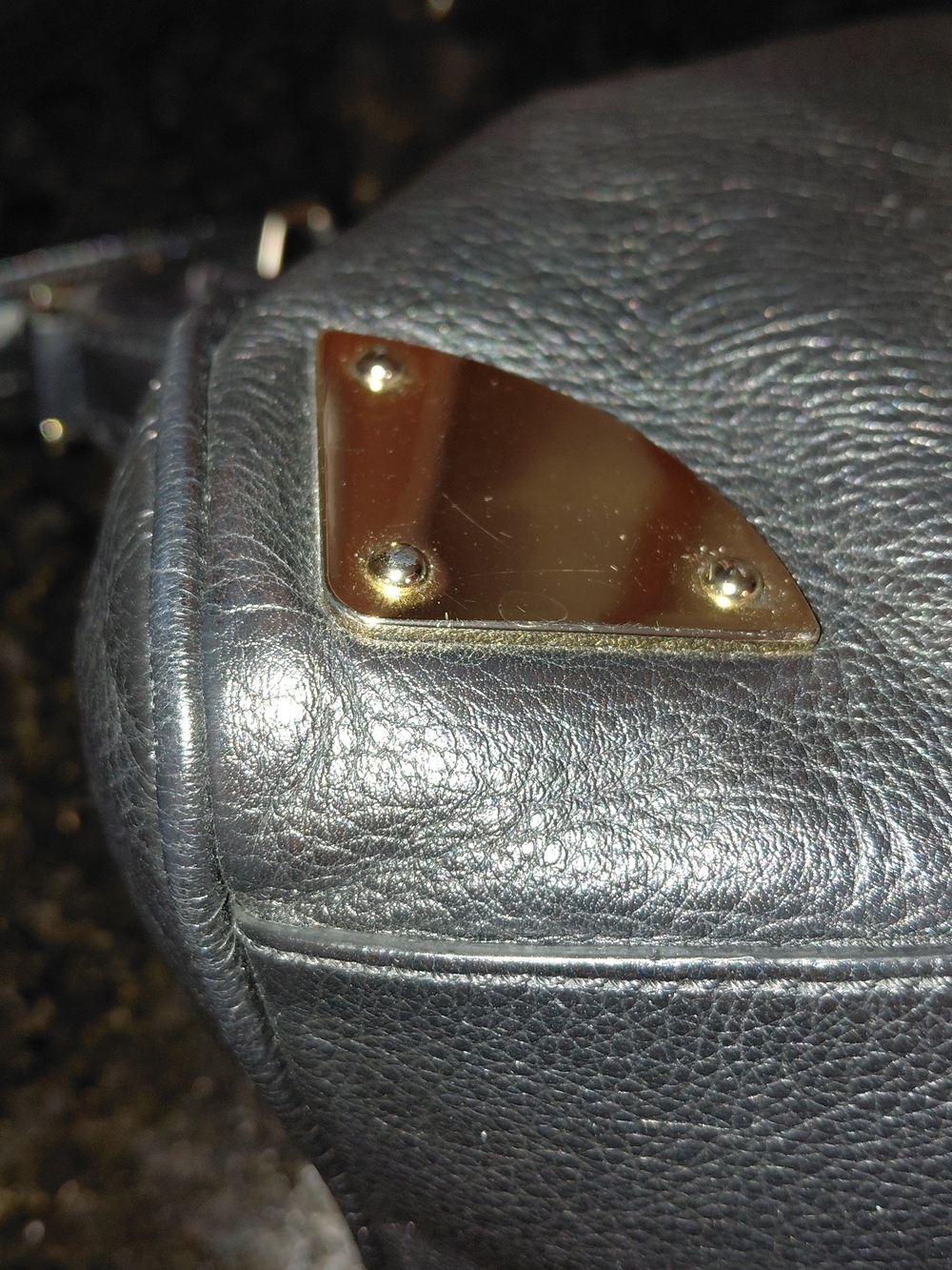 Mulberry Black Leather Alexa Messenger Satchel Tote Crossbody Bag. VGC! - Picture 6 of 14